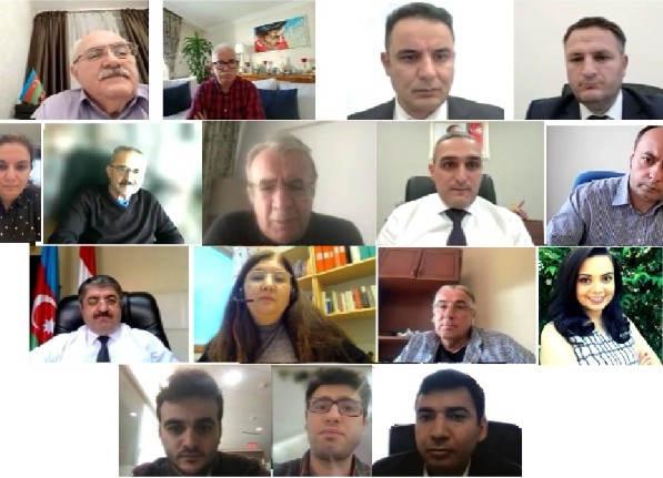 Online meeting with Karabakh University