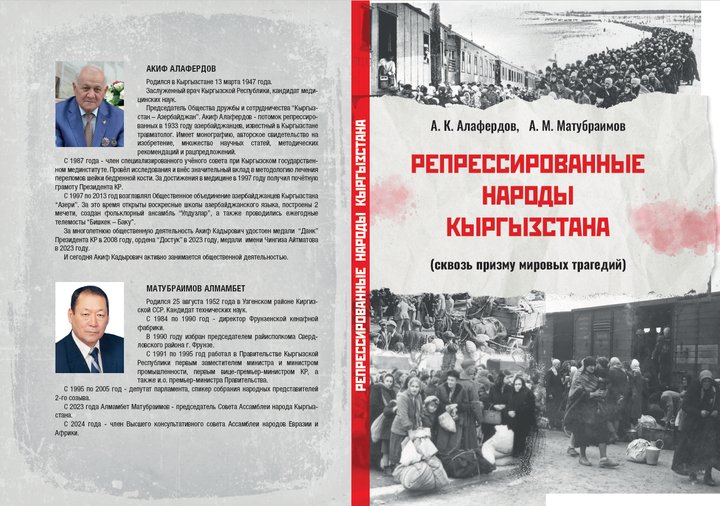 Kitab üz qabığı: Репрессированные народы Кыргызыстана