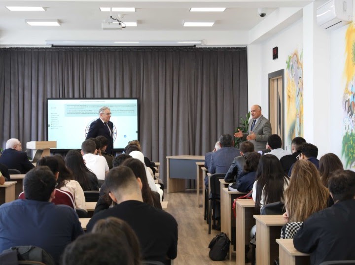 Baku State University — meeting at the Faculty of Applied Mathematics and Cybernetics