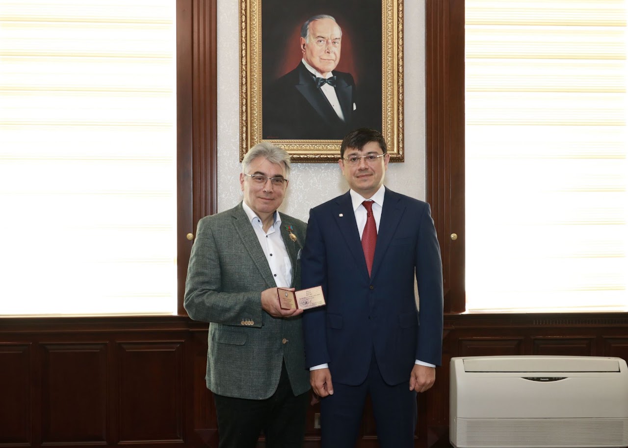 World-renowned scientist Bakhtiyar Sirajov awarded the «100th Anniversary of Heydar Aliyev (1923-2023)» jubilee medal