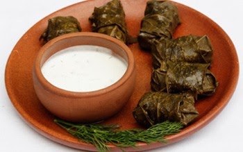 Illustration for "My mother's dolma"