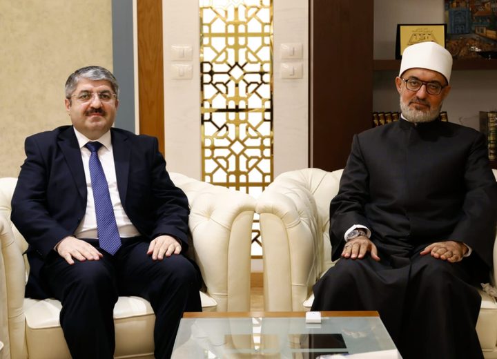 Azərbaycan diasporunun sədri Misir müftisi ilə görüşüb
